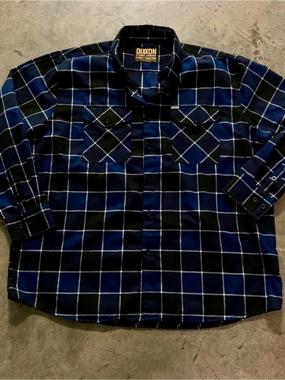 DIXXON Bronx yellow tag  Flannel Shirt
